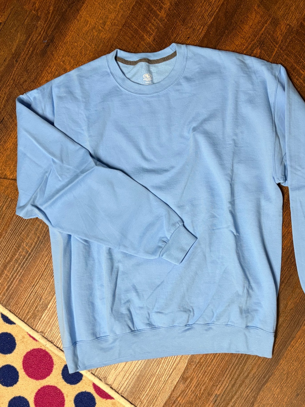Bundle - 3 Athletic Works Light Blue Crewneck Sweatshirts in size XL EUC - Picture 2 of 7